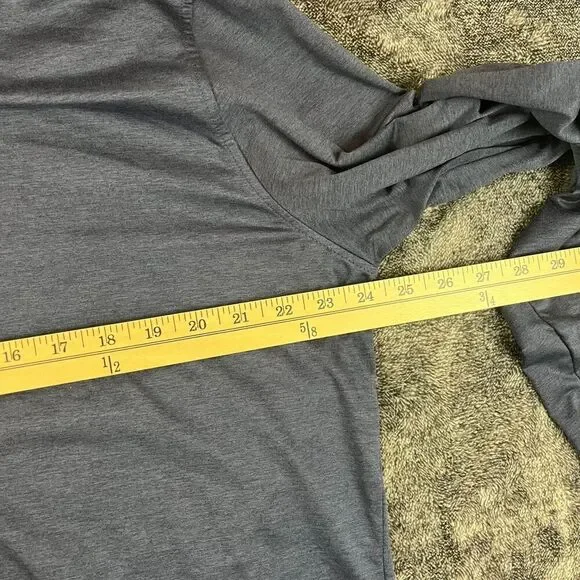 Nathan Running Hoodie Pullover Men's XL Navy Blue Thumbholes Outdoor - Picture 5 of 10